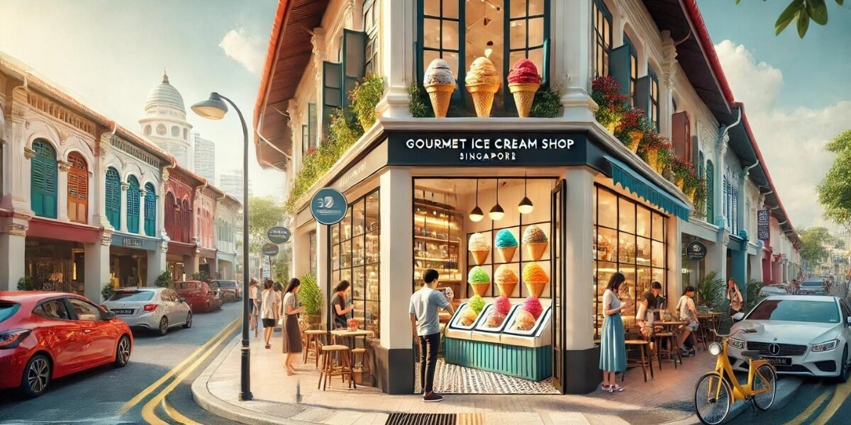 Establishing a Gourmet Ice Cream Shop Business in Singapore