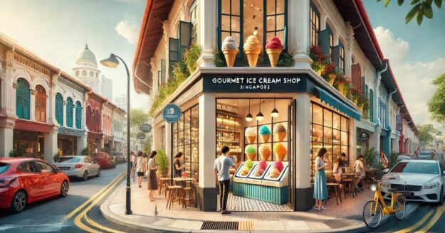 Establishing a Gourmet Ice Cream Shop Business in Singapore