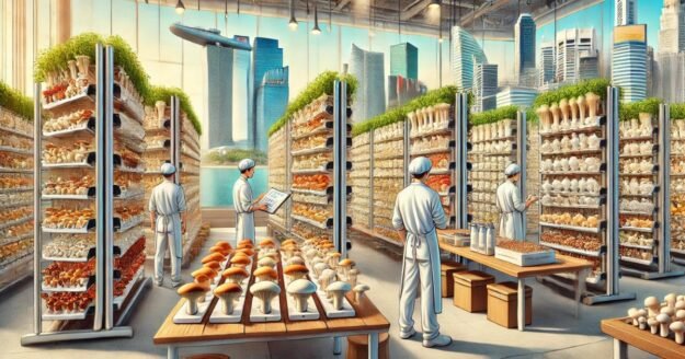 Establishing a Gourmet Mushroom Farming Business in Singapore