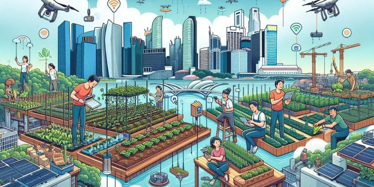 Establishing an IoT Solutions Provider for Urban Farming Business in Singapore