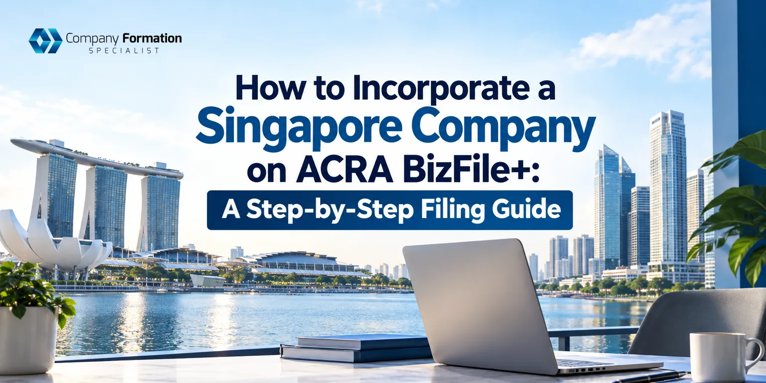 How to Incorporate a Singapore Company on ACRA BizFile+: A Step-by-Step Filing Guide How to Incorporate a Singapore Company on ACRA BizFile+: A Step-by-Step Filing Guide