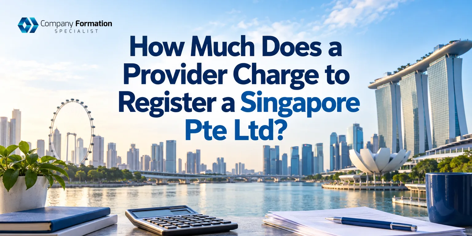 How Much Does a Provider Charge to Register a Singapore Pte Ltd? How Much Does a Provider Charge to Register a Singapore Pte Ltd?